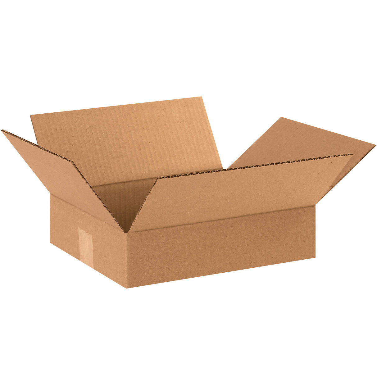 12 x 10 x 3" Flat Corrugated Boxes