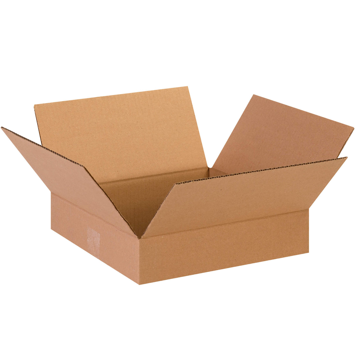 13 x 13 x 3" Flat Corrugated Boxes