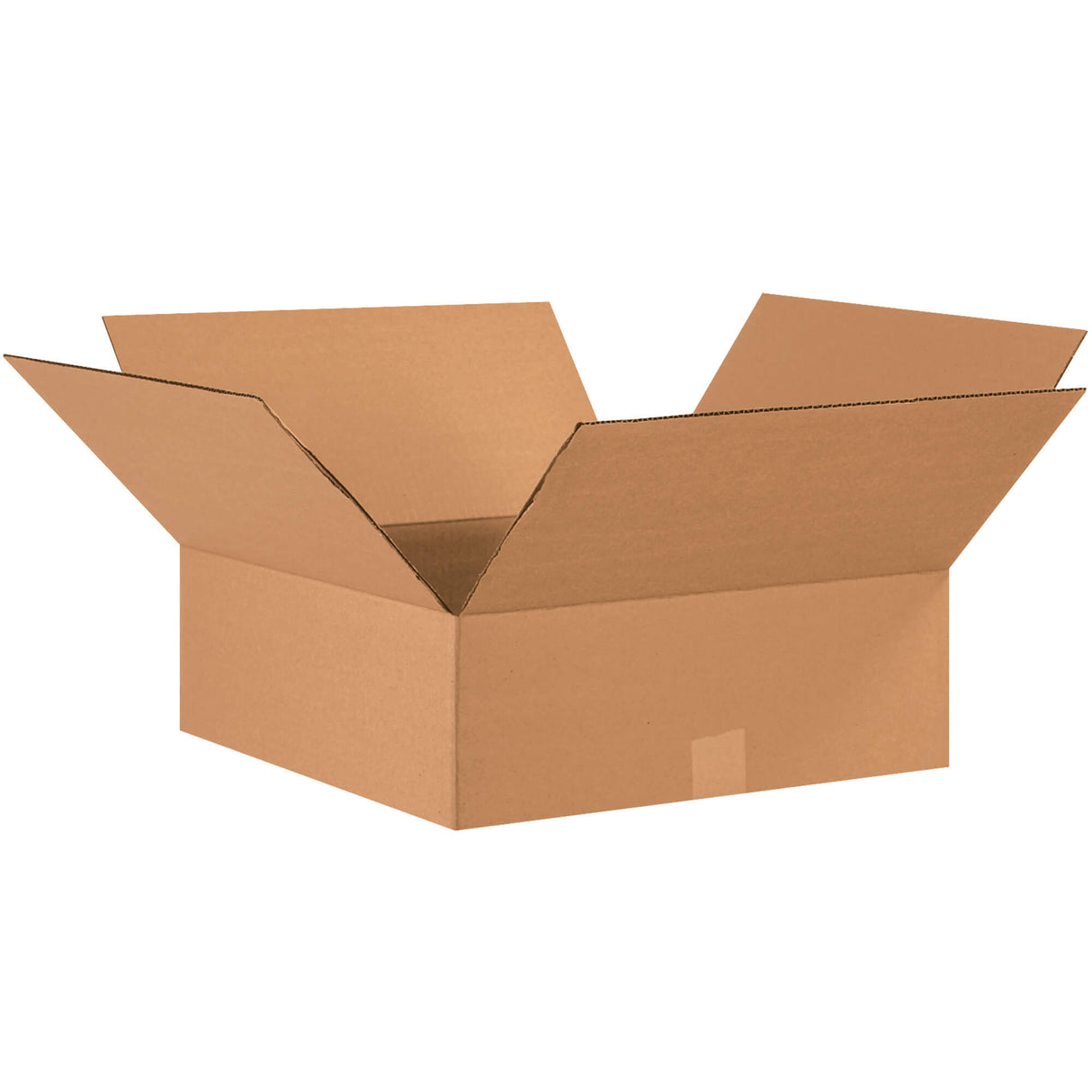 17 x 17 x 6" Flat Corrugated Boxes
