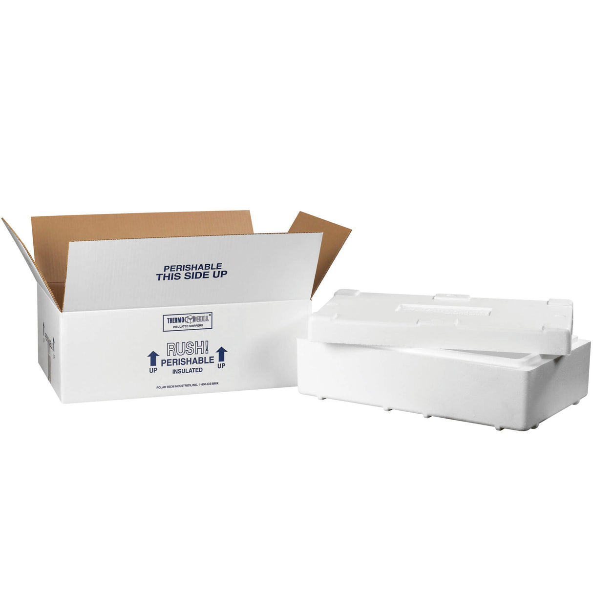 19 1/2 x 11 1/2 x 4 1/8" Insulated Shipping Kit