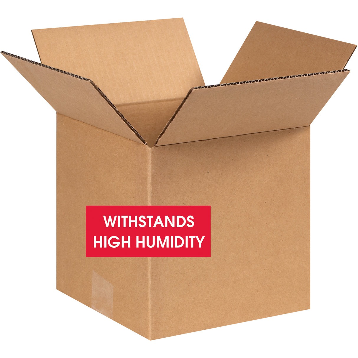 8 x 8 x 8" W5c Weather-Resistant Corrugated Boxes