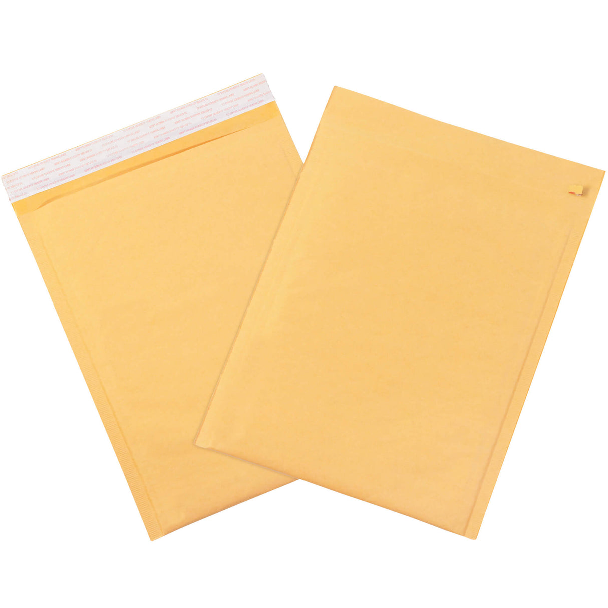 7 1/4 x 12" Kraft (25 Pack) #1 Self-Seal Bubble Mailers w/Tear Strip