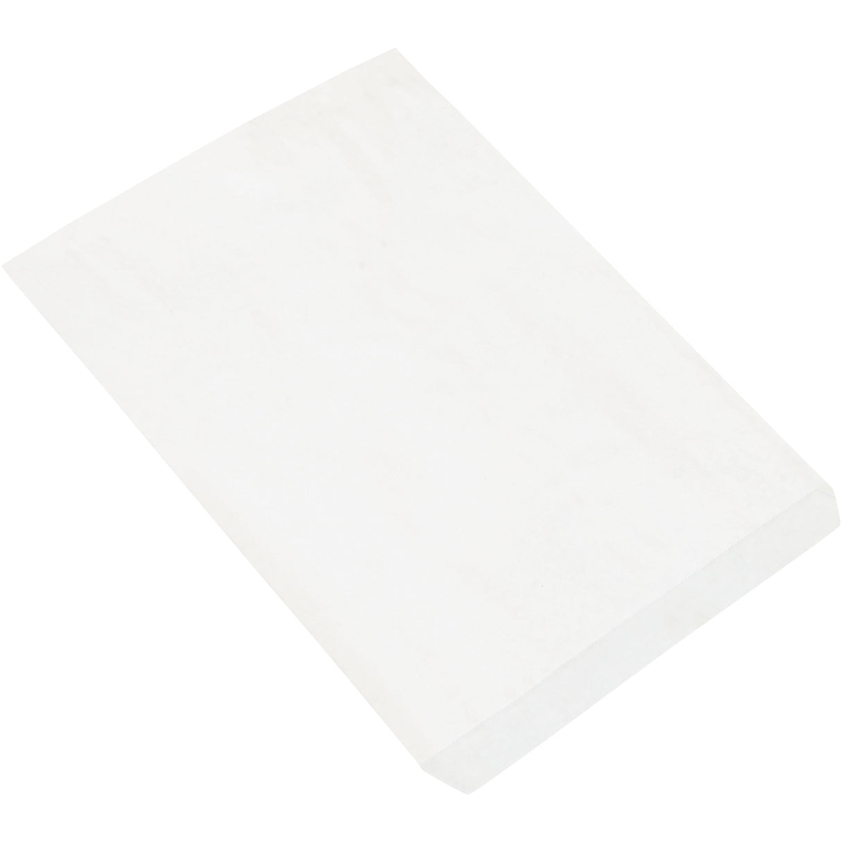 10 x 13" White Flat Merchandise Bags