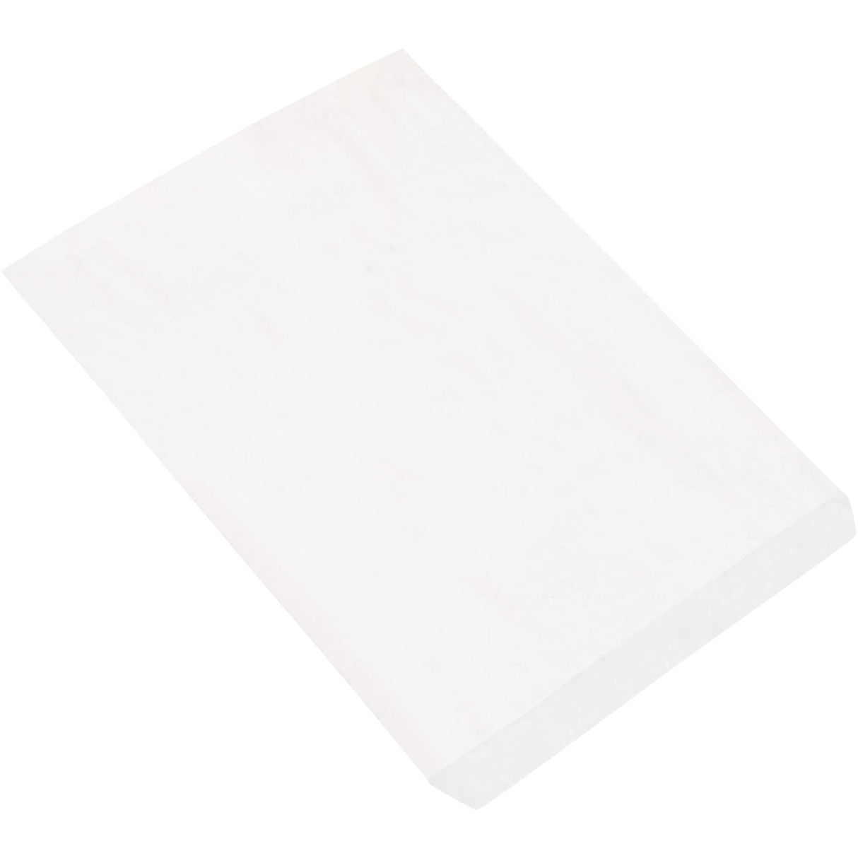 10 x 13" White Flat Merchandise Bags