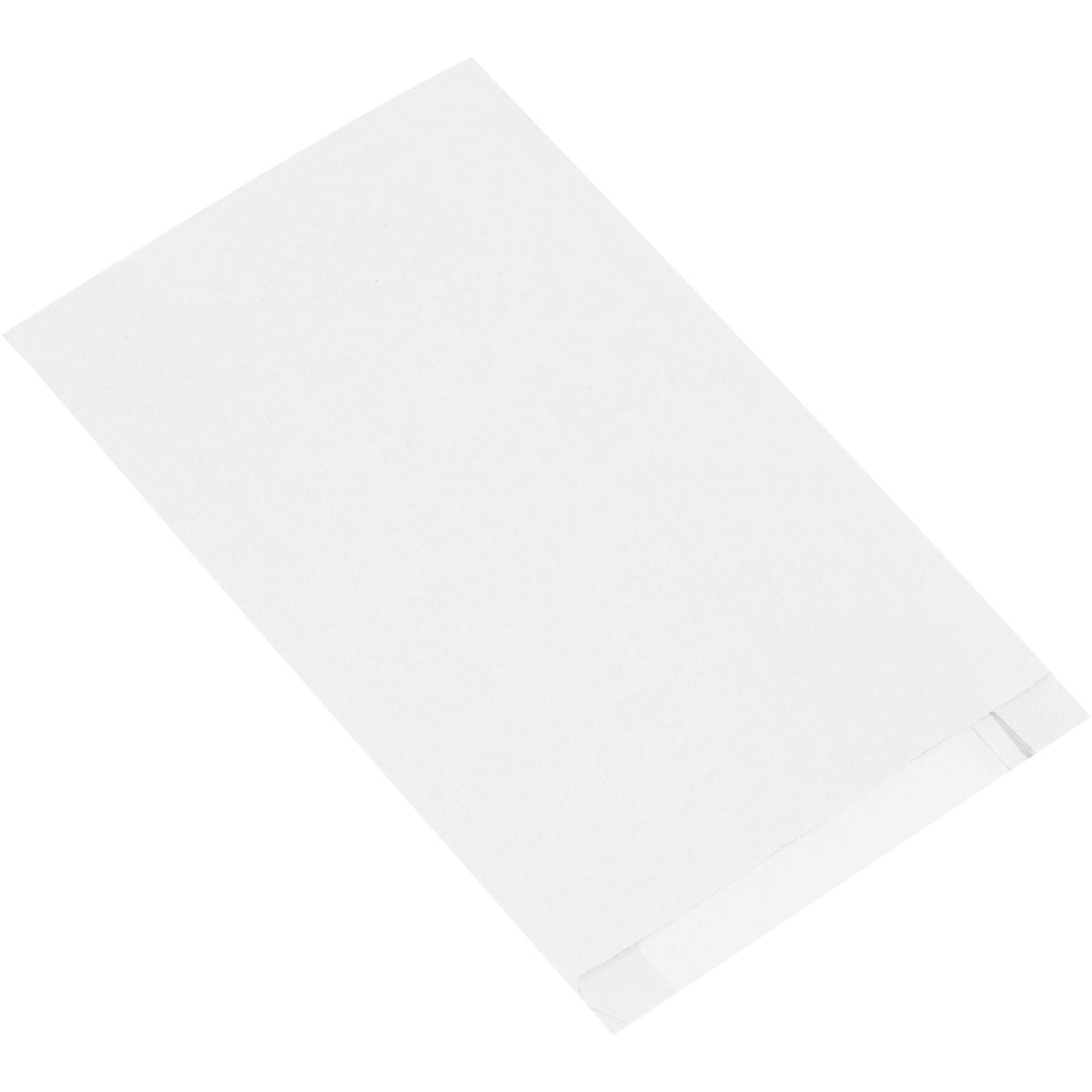 10 x 2 x 15" White Gusseted Merchandise Bags
