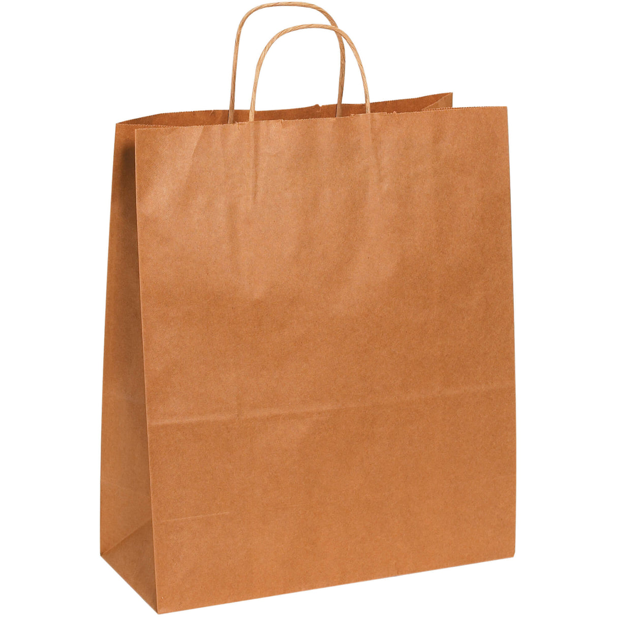 13 x 6 x 15 3/4" Kraft Paper Shopping Bags