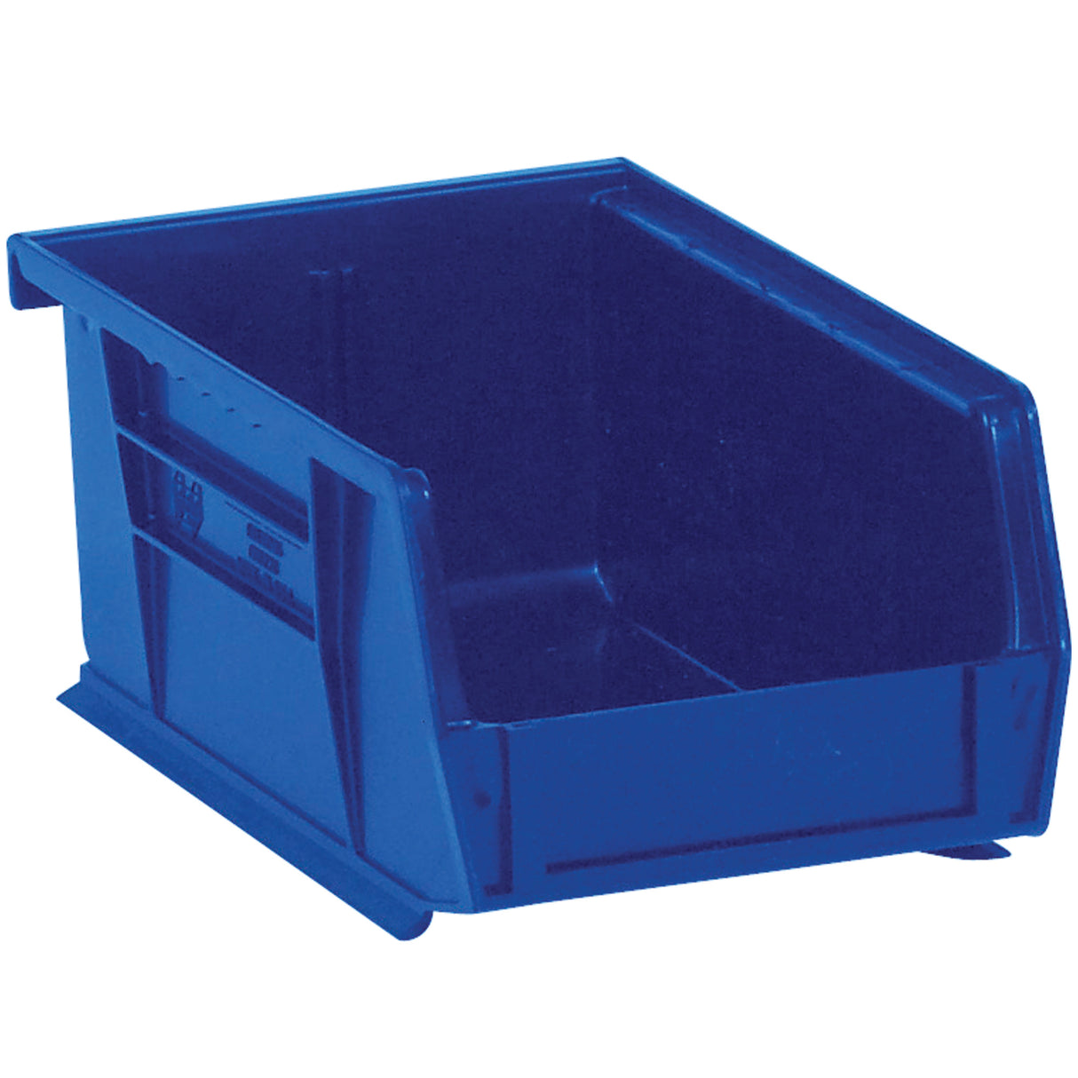 9 1/4 x 6 x 5" Blue Plastic Stack & Hang Bin Boxes