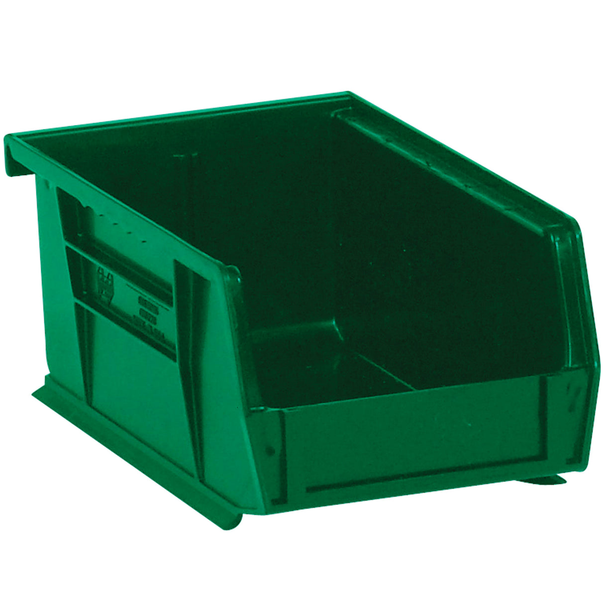 9 1/4 x 6 x 5" Green Plastic Stack & Hang Bin Boxes