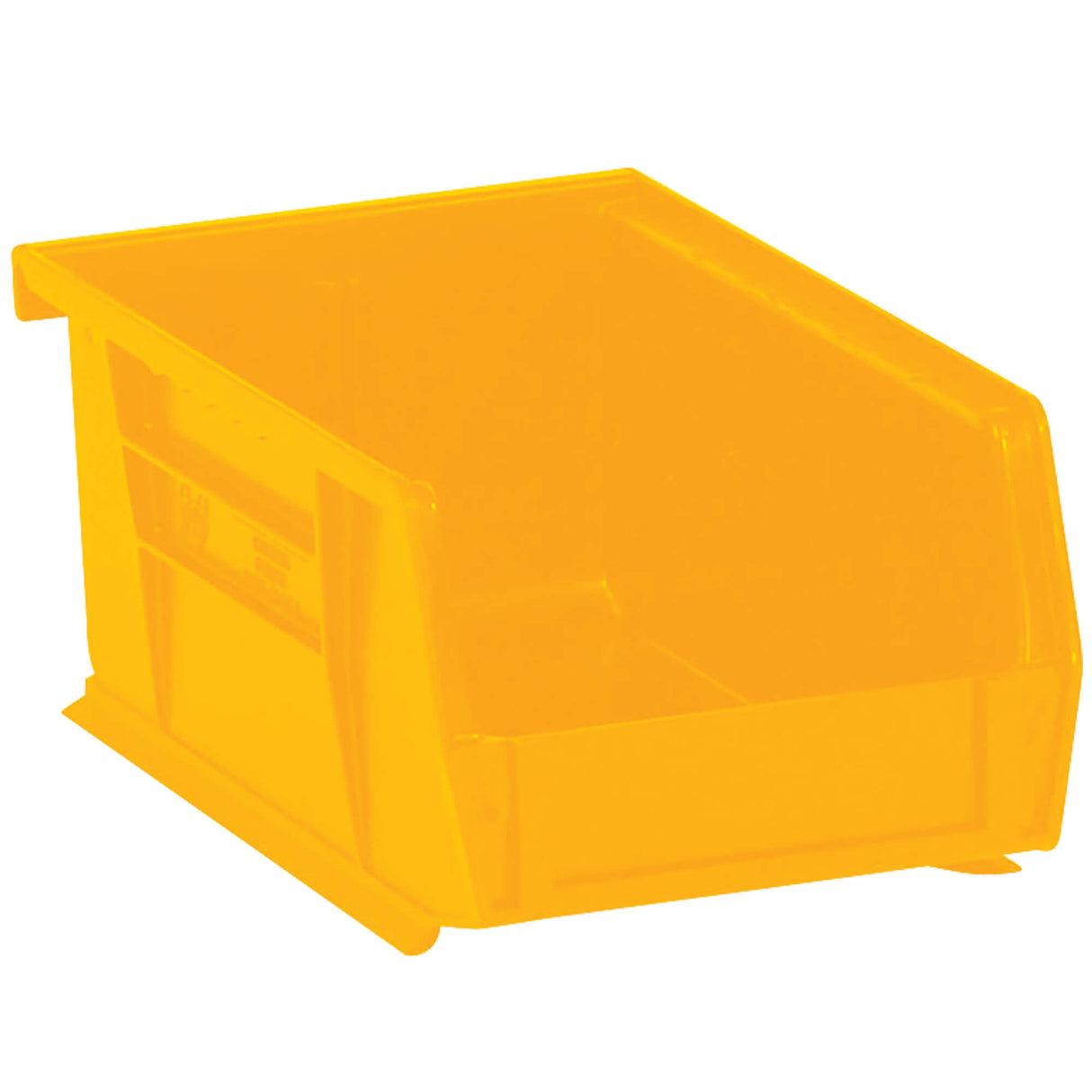 9 1/4 x 6 x 5" Yellow Plastic Stack & Hang Bin Boxes