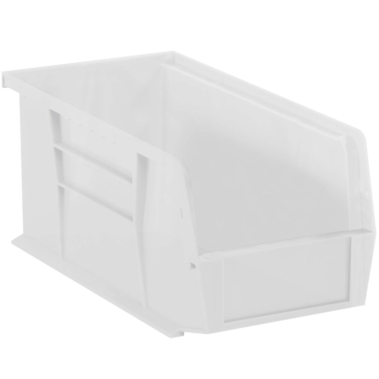14 3/4 x 8 1/4 x 7" Clear Plastic Stack & Hang Bin Boxes