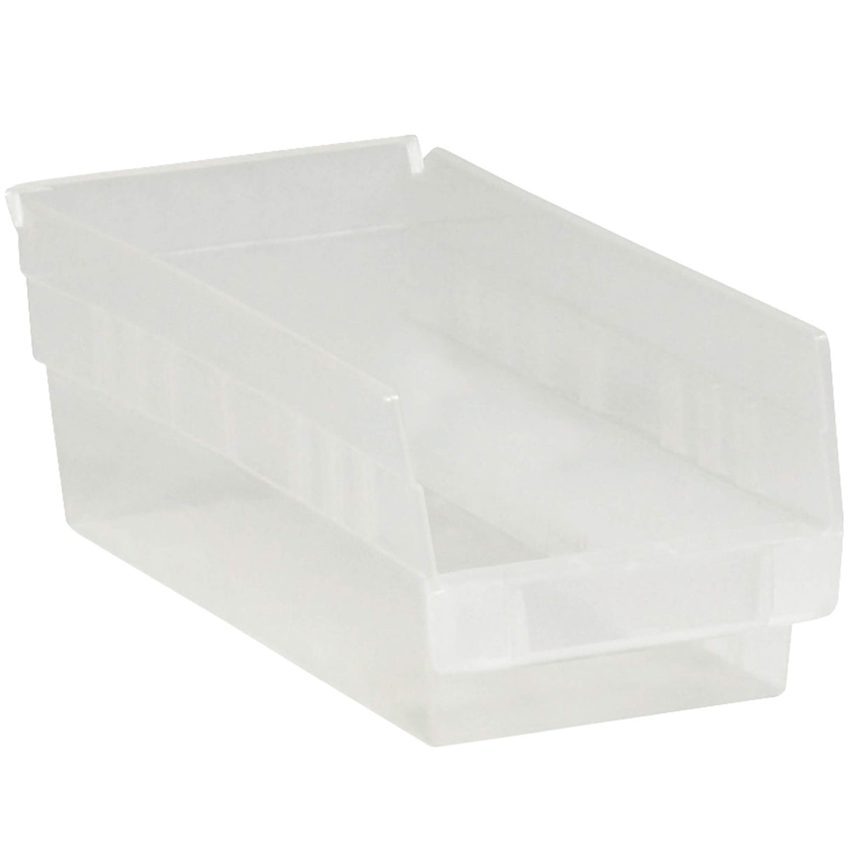 11 5/8 x 6 5/8 x 4" Clear Plastic Shelf Bin Boxes