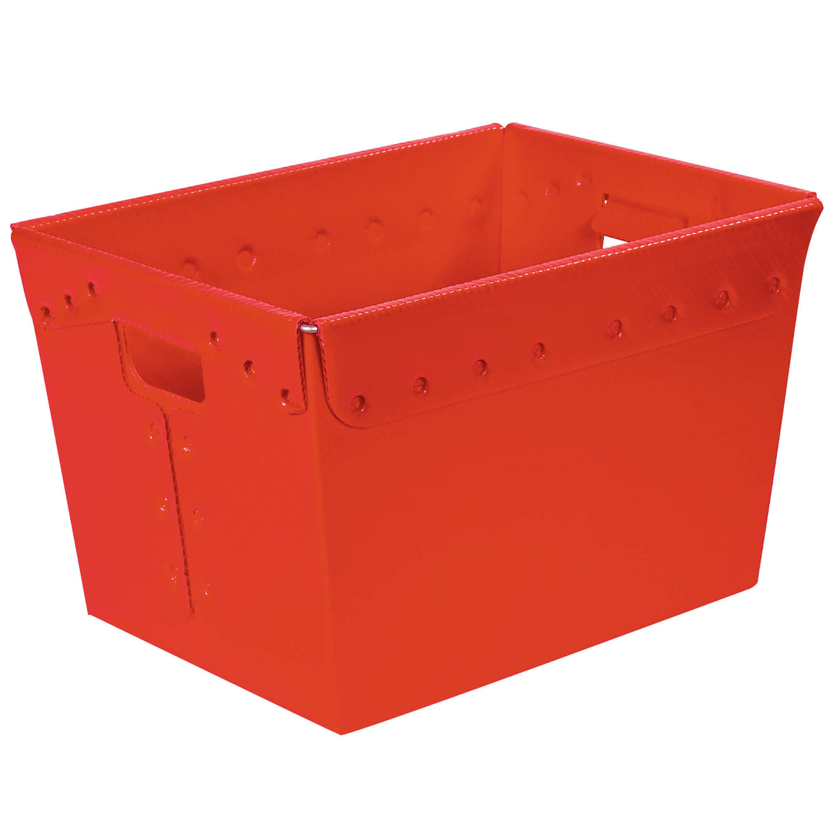 18 x 13 x 12" Red Space Age Totes