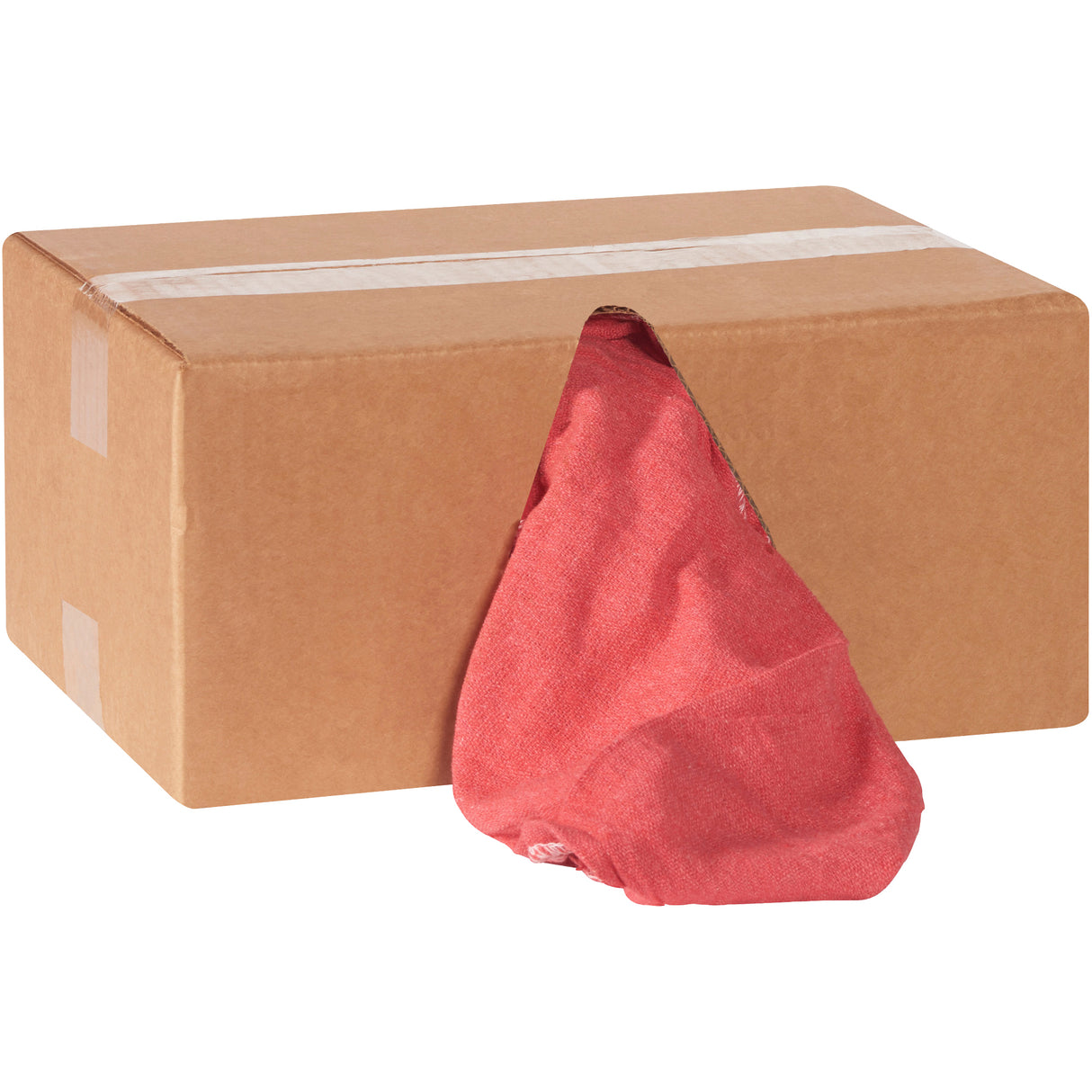Shop Towels - 14 x 14" Red - 5 lb. box
