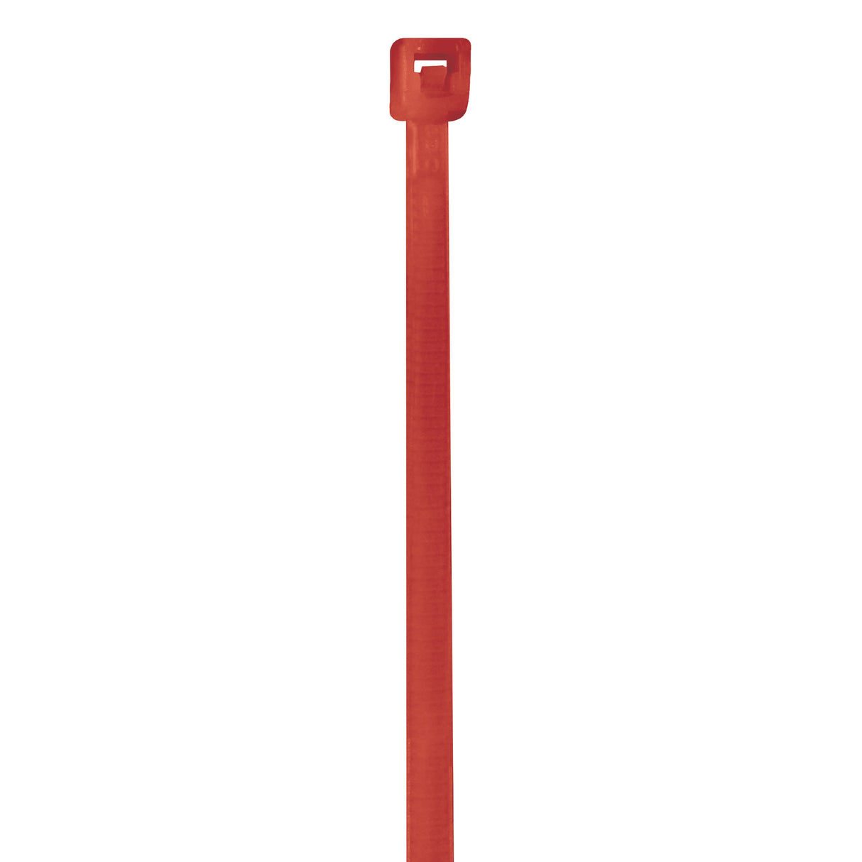 4" 18# Fluorescent Red Cable Ties