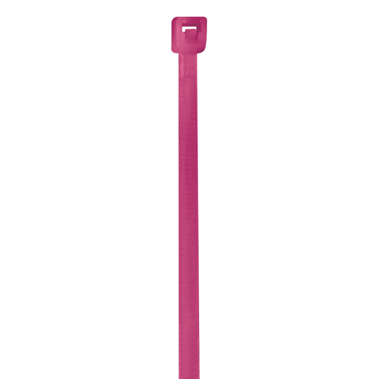 4" 18# Fluorescent Pink Cable Ties