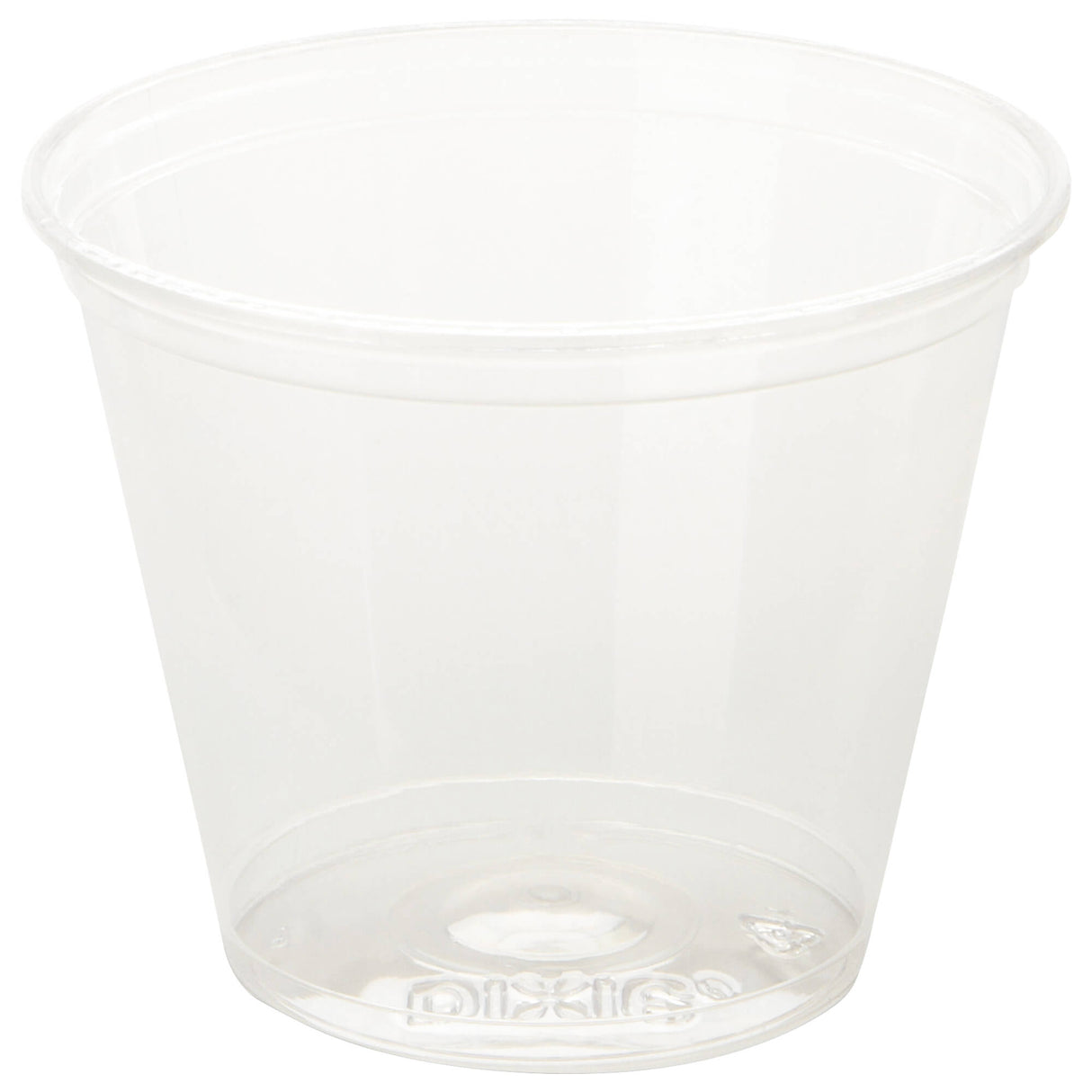 Dixie® Crystal Clear Plastic Squat Cups - 9 oz.