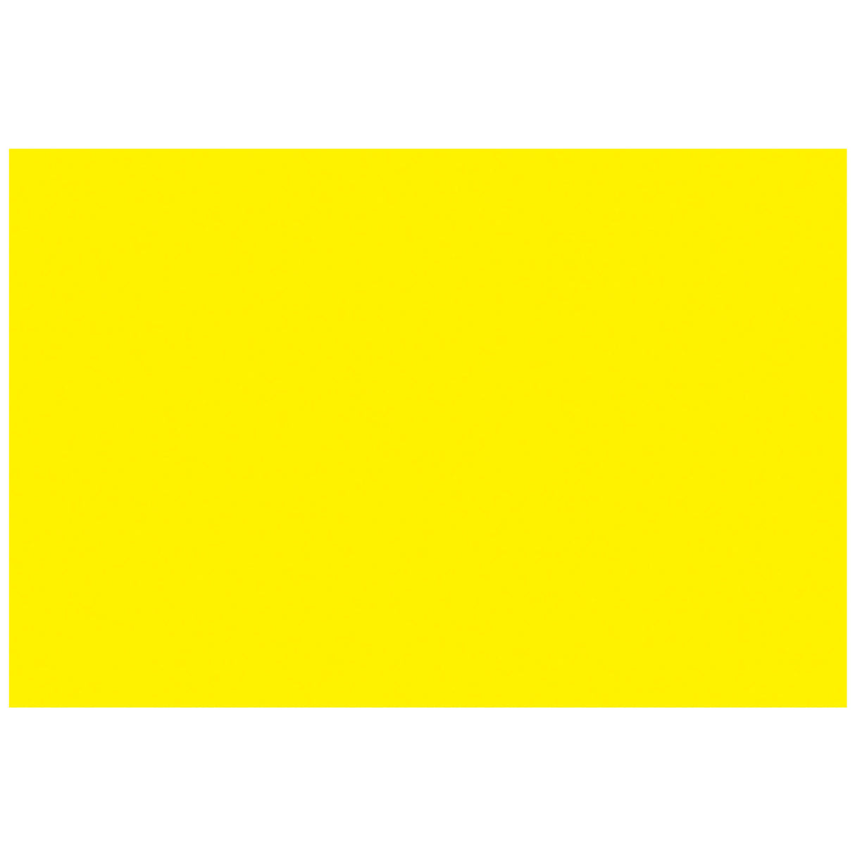 2 x 3" - Fluorescent Yellow Removable Rectangle Labels