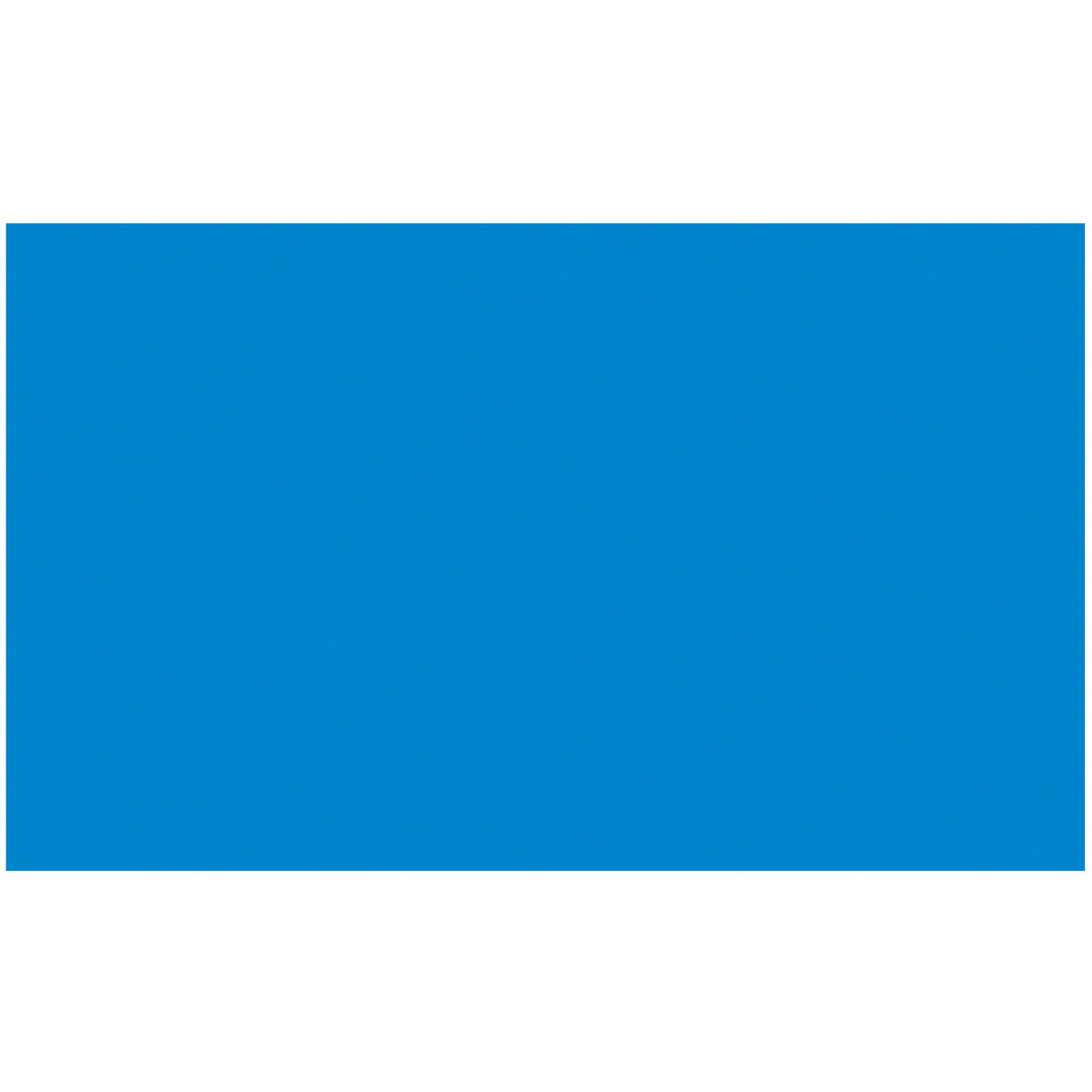 3 x 5" - Blue Removable Rectangle Labels