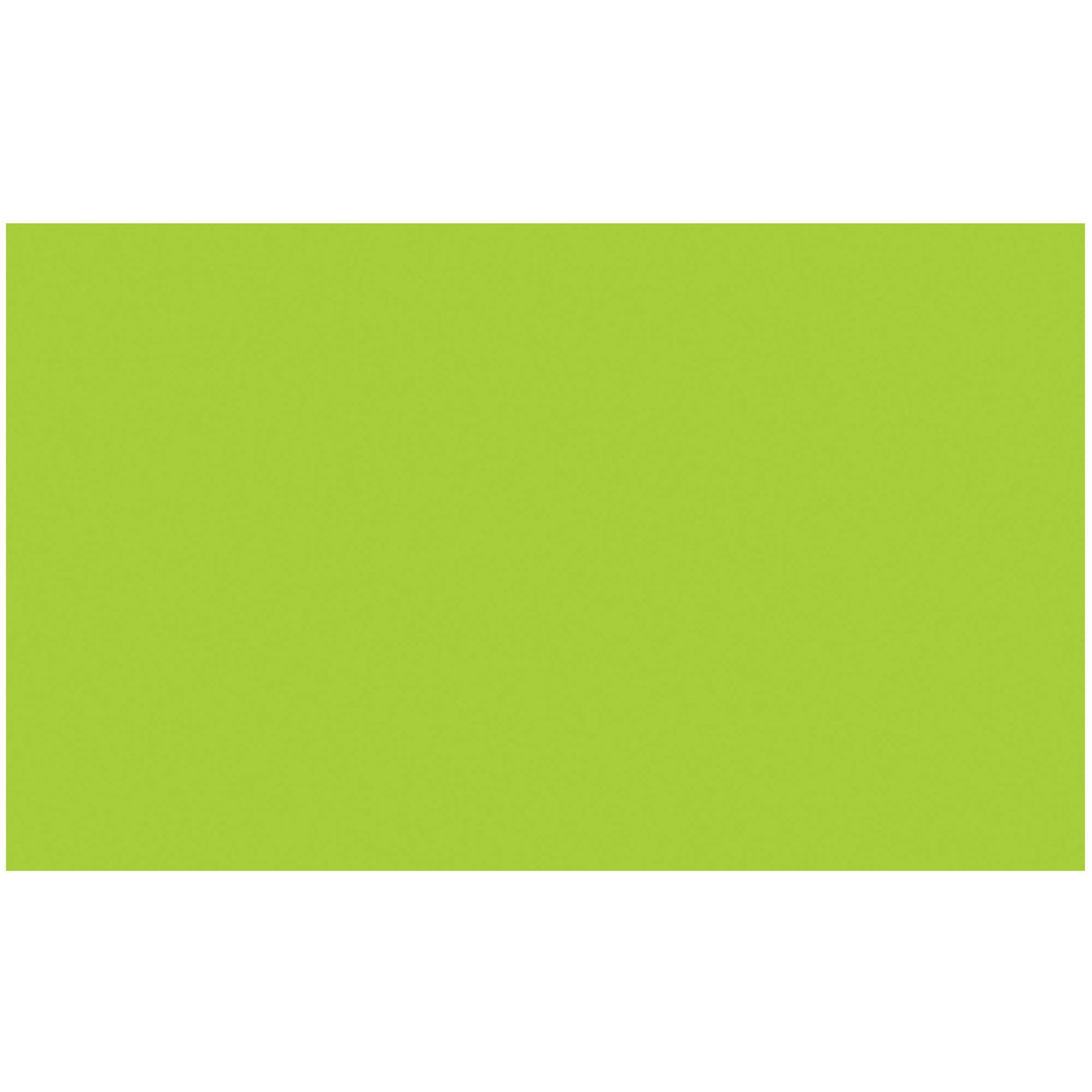 3 x 5" - Fluorescent Green Removable Rectangle Labels