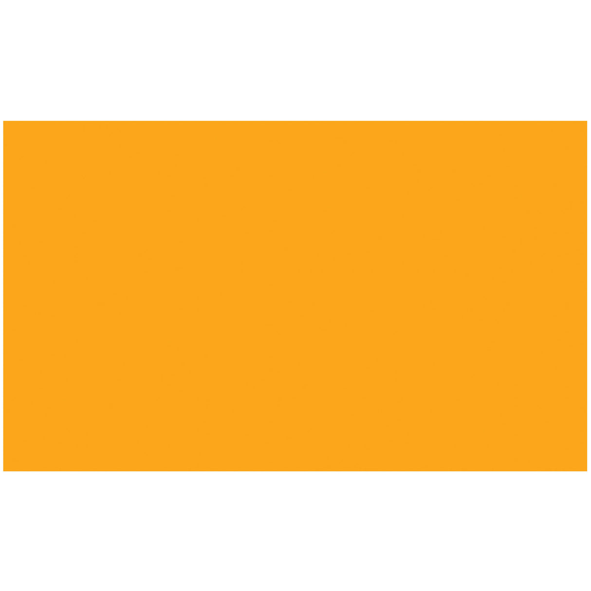 3 x 5" - Fluorescent Orange Removable Rectangle Labels