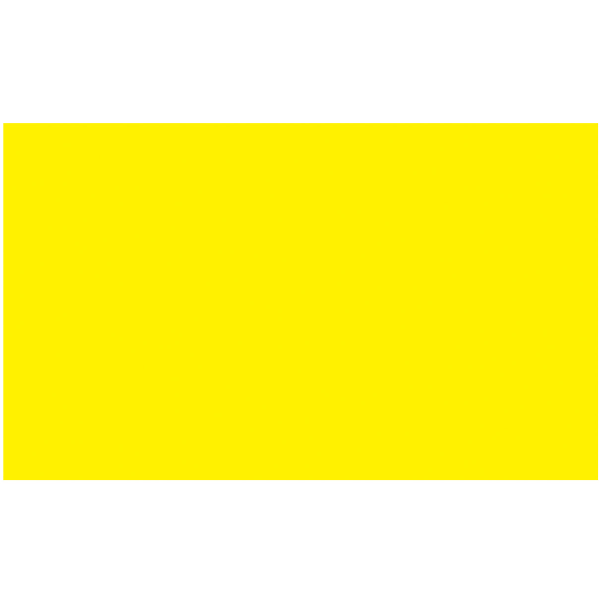 3 x 5" - Fluorescent Yellow Removable Rectangle Labels