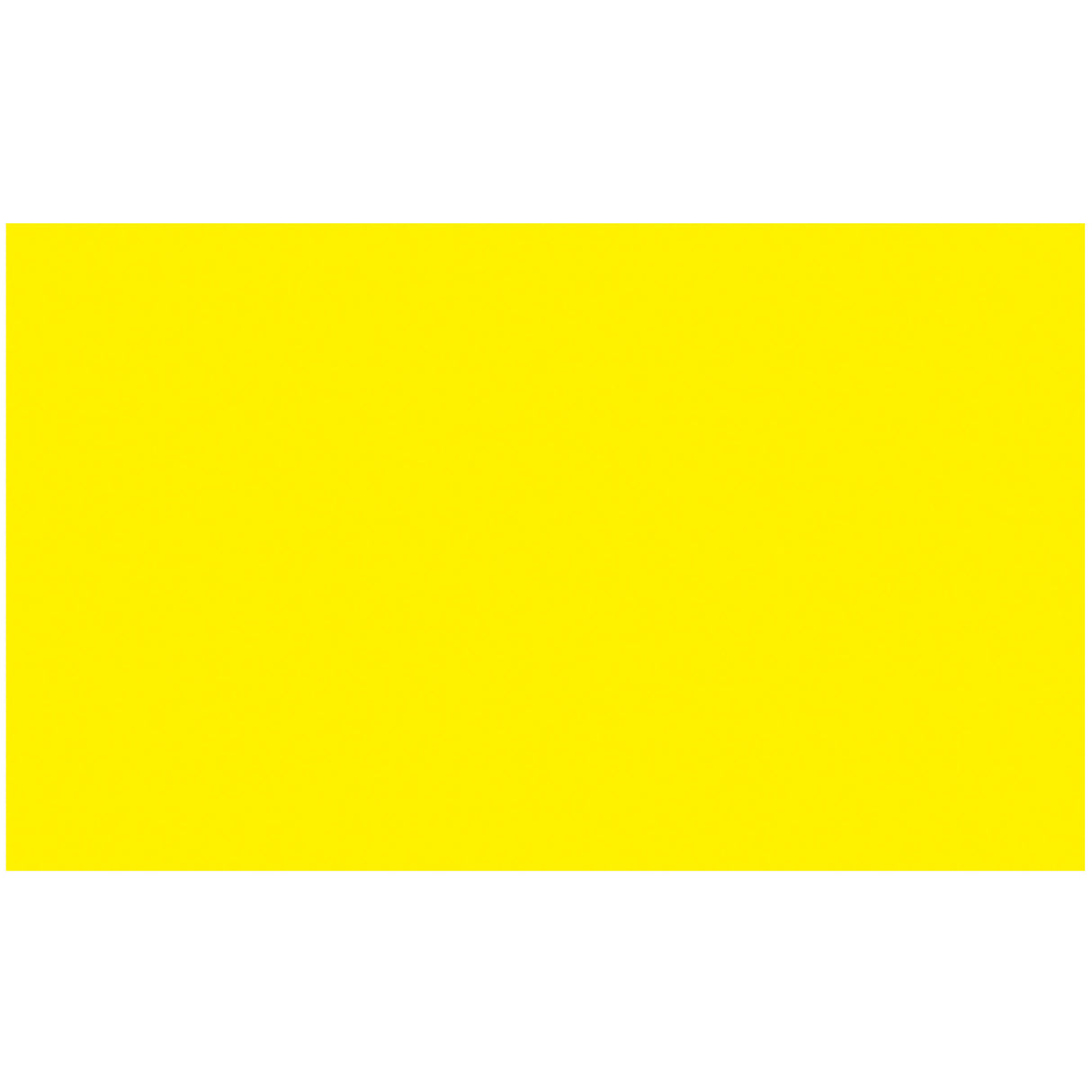 3 x 5" - Fluorescent Yellow Removable Rectangle Labels