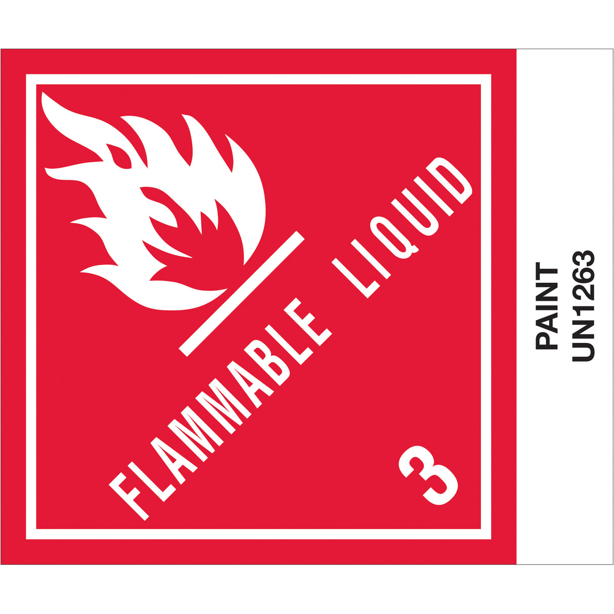 4 x 4 3/4" - "Paint" Labels