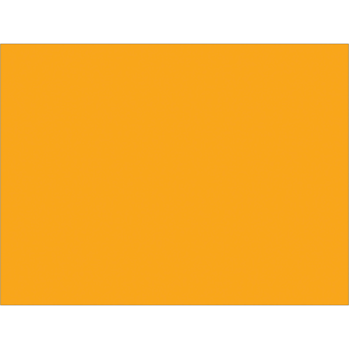 3 x 4" Fluorescent Orange Inventory Rectangle Labels