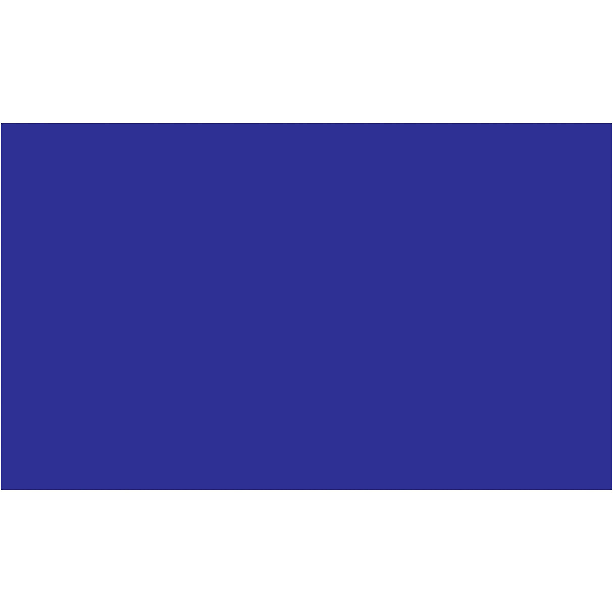3 x 5" Dark Blue Inventory Rectangle Labels