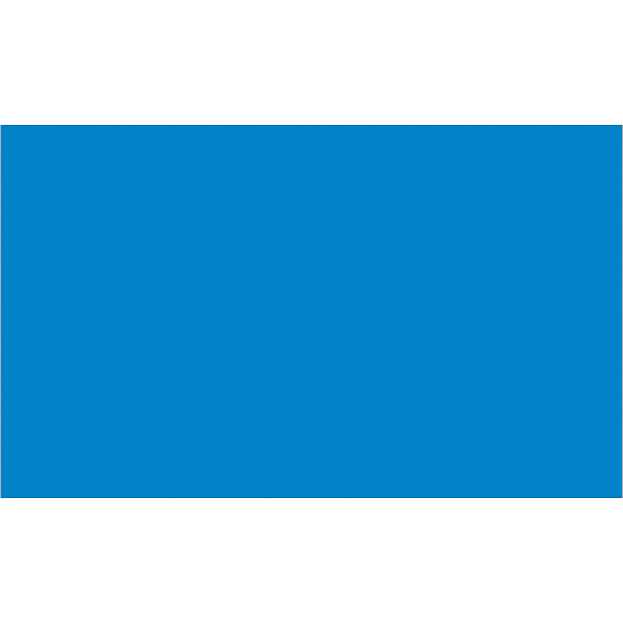 3 x 5" Light Blue Inventory Rectangle Labels