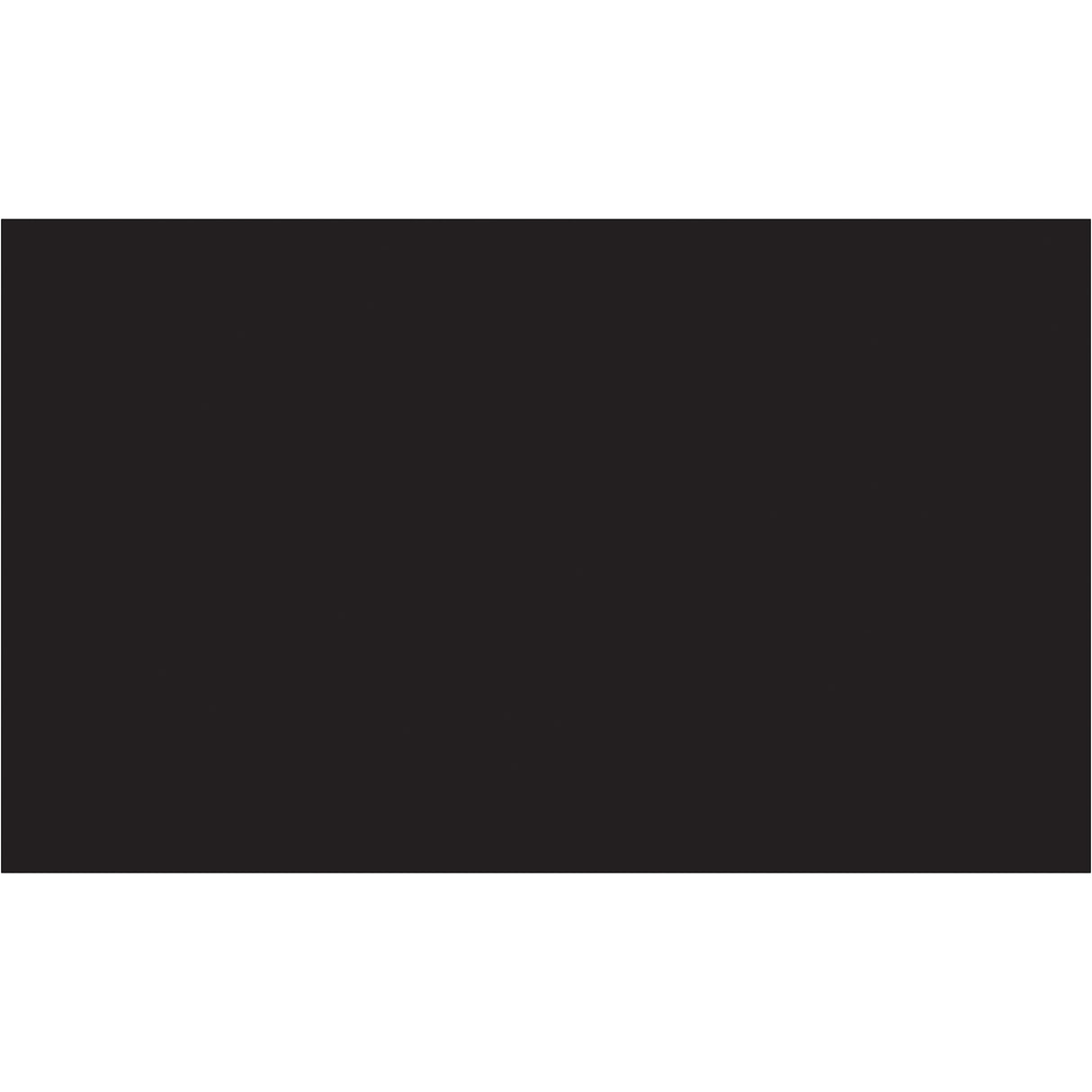 3 x 5" Black Inventory Rectangle Labels