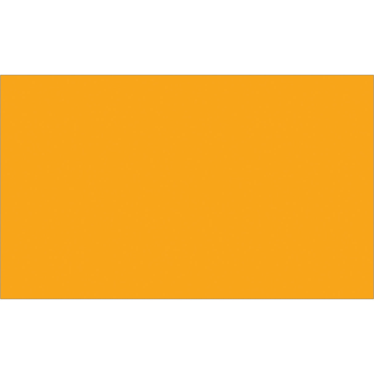 3 x 5" Fluorescent Orange Inventory Rectangle Labels