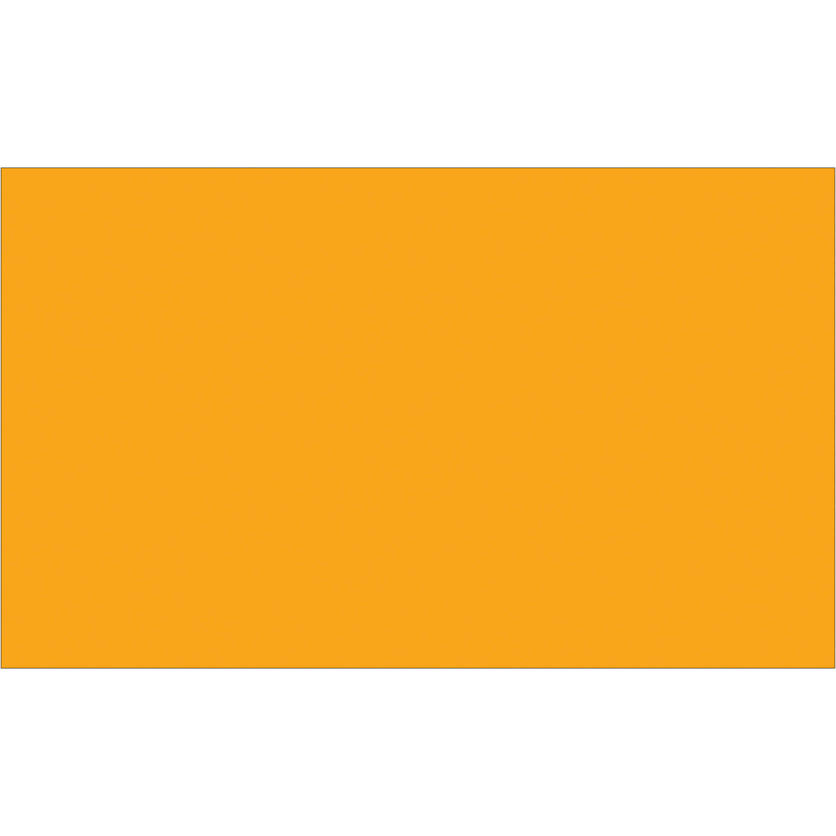 3 x 5" Fluorescent Orange Inventory Rectangle Labels
