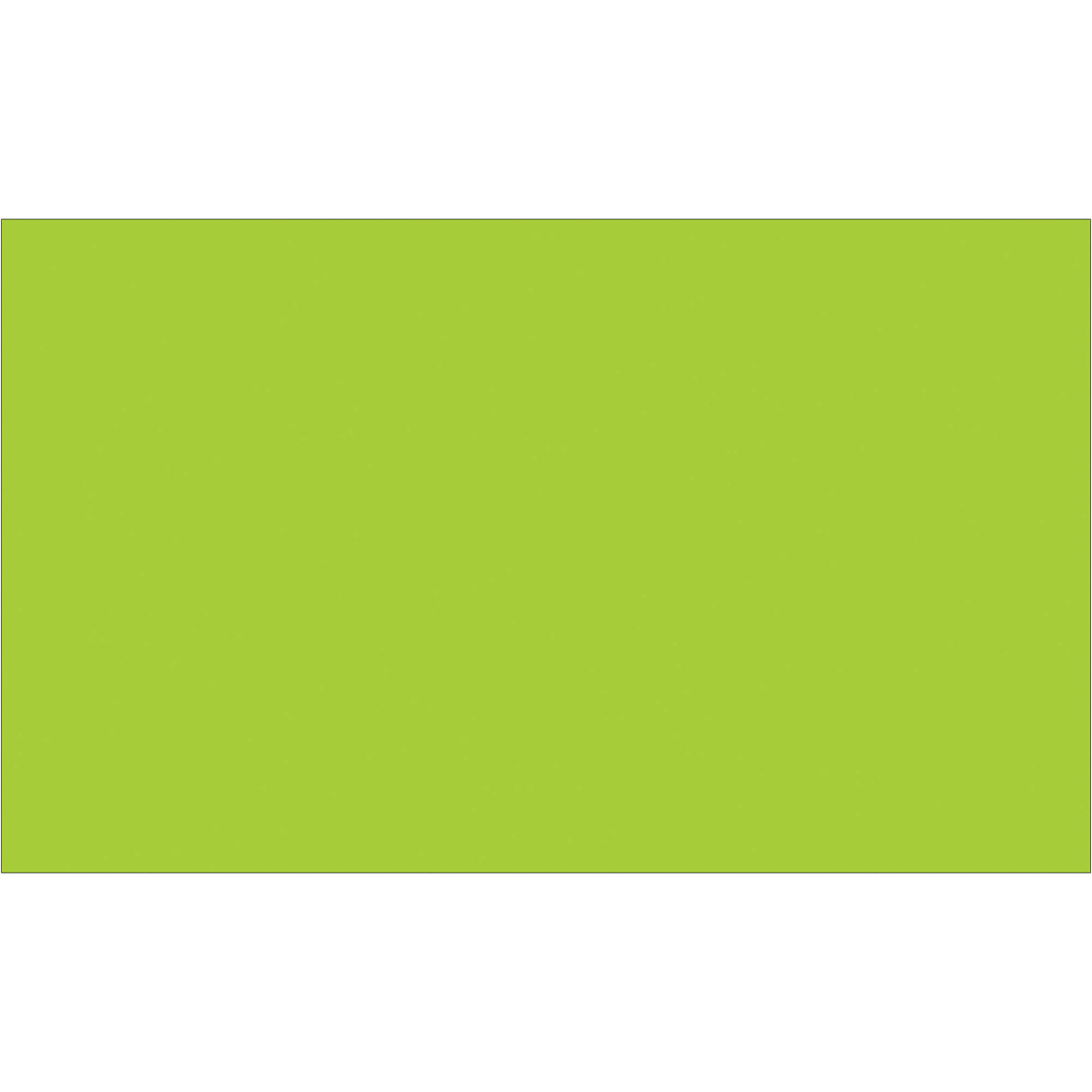 3 x 5" Fluorescent Green Inventory Rectangle Labels