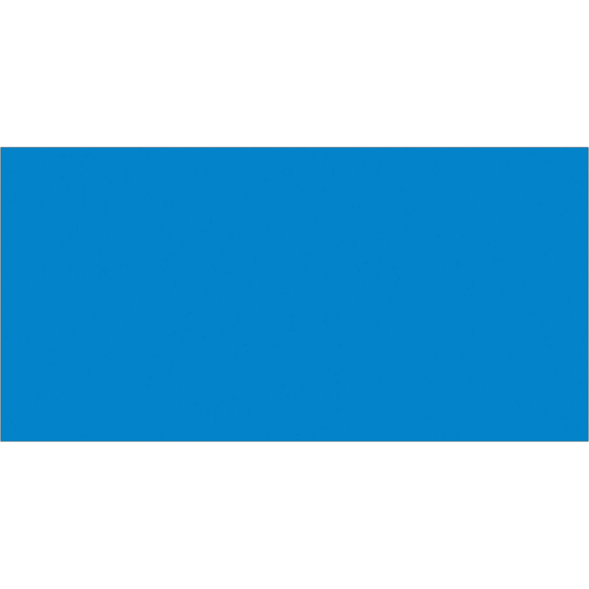 3 x 6" Light Blue Inventory Rectangle Labels