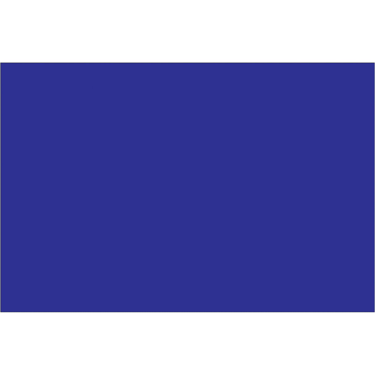 4 x 6" Dark Blue Inventory Rectangle Labels