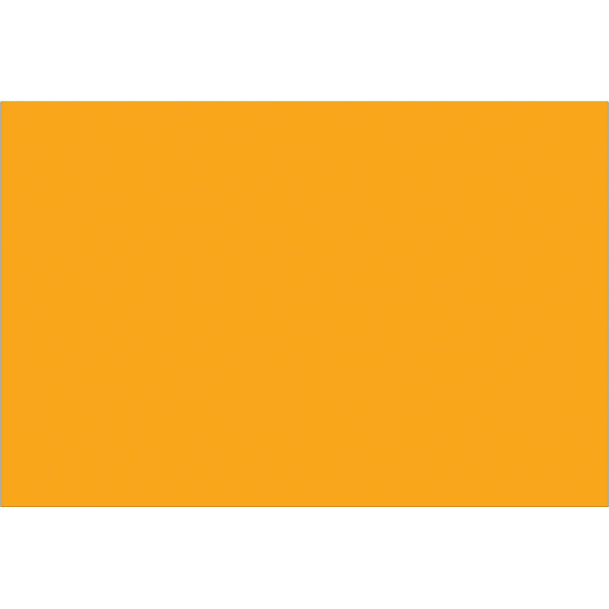4 x 6" Fluorescent Orange Inventory Rectangle Labels