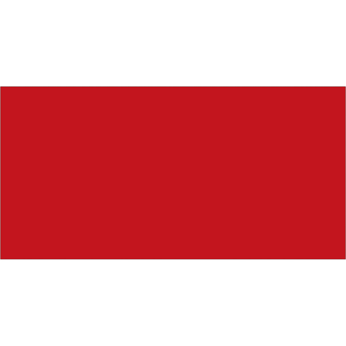 2 x 4" Red Inventory Rectangle Labels