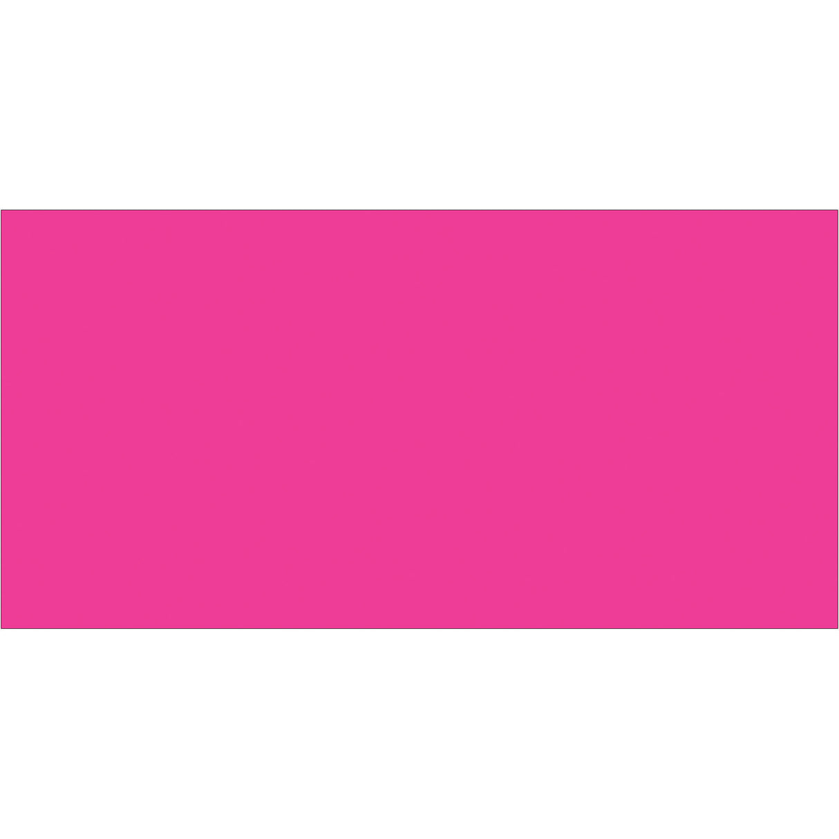 2 x 4" Fluorescent Pink Inventory Rectangle Labels