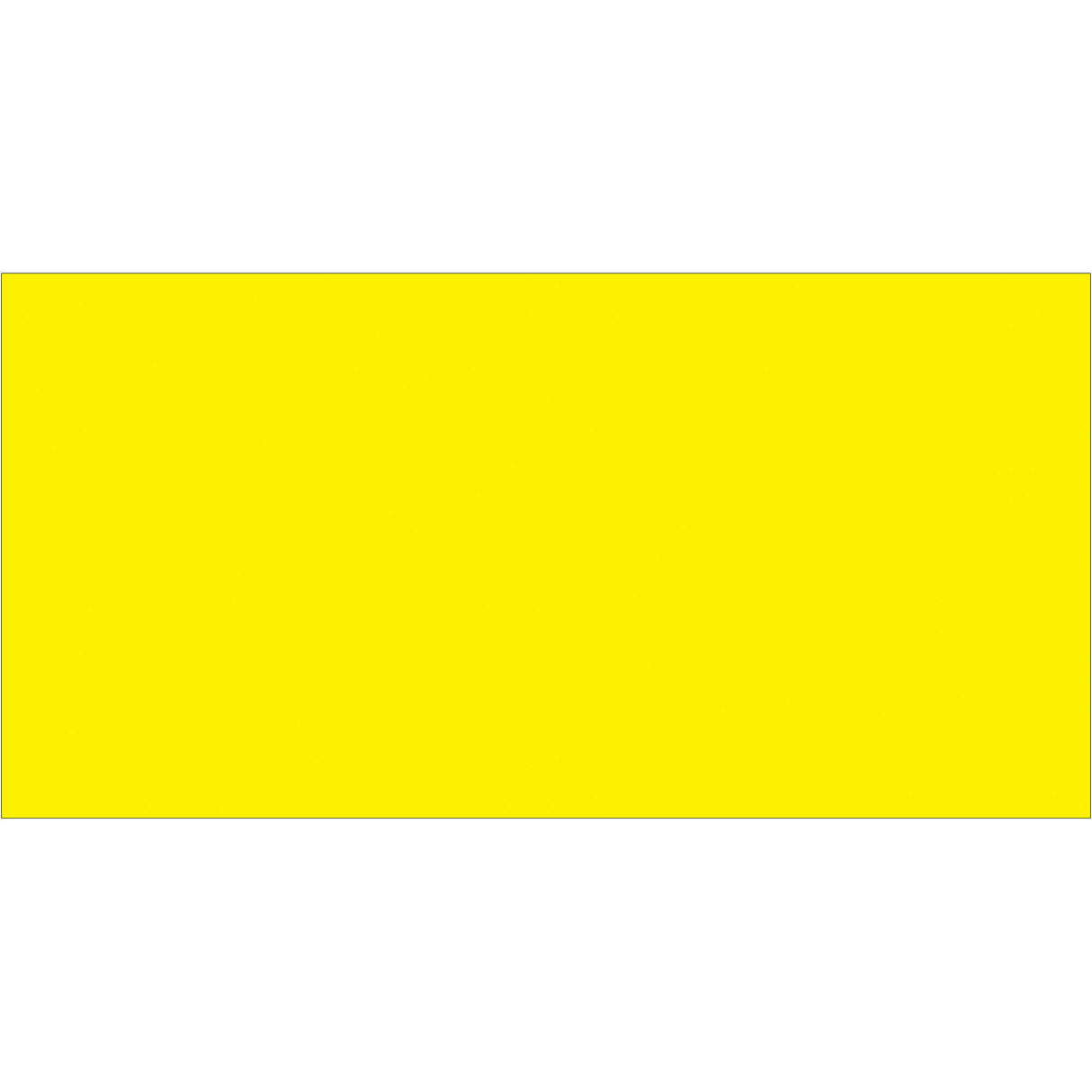 2 x 4" Fluorescent Yellow Inventory Rectangle Labels
