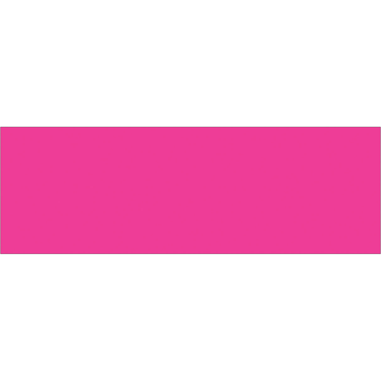 3 x 9" Fluorescent Pink Inventory Rectangle Labels