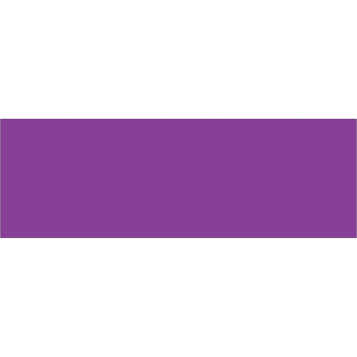 3 x 9" Purple Inventory Rectangle Labels