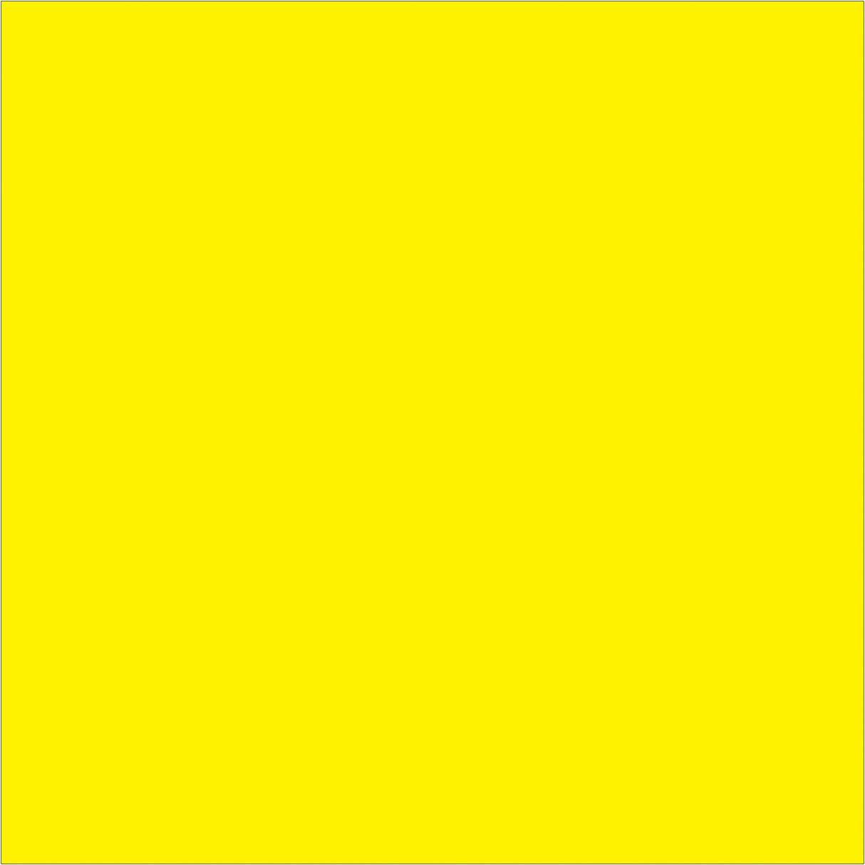 4 x 4" Fluorescent Yellow Inventory Rectangle Labels