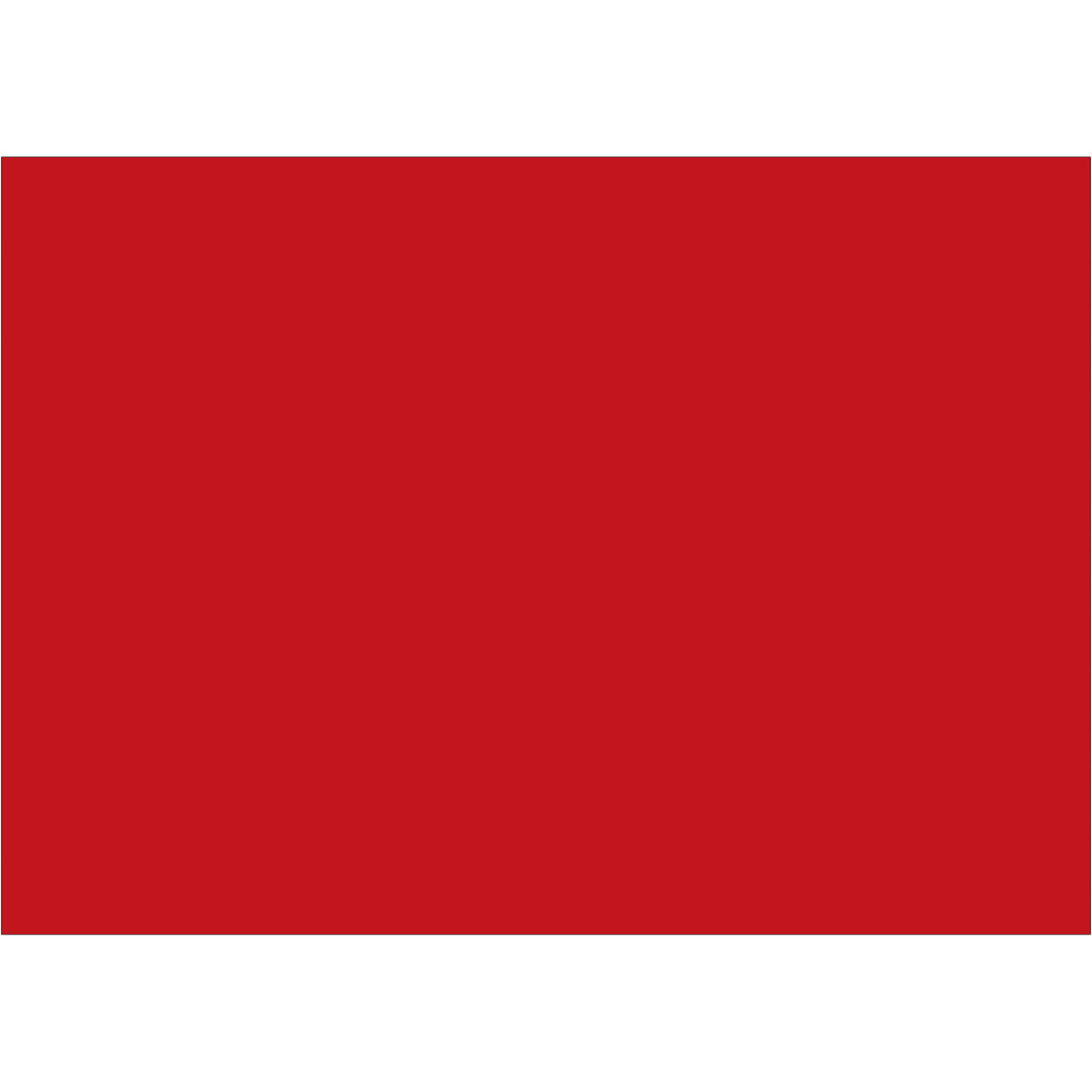 5 x 7" Red Inventory Rectangle Labels