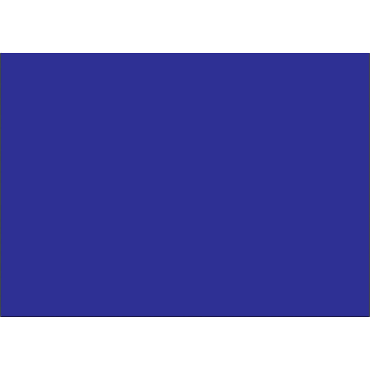 5 x 7" Dark Blue Inventory Rectangle Labels