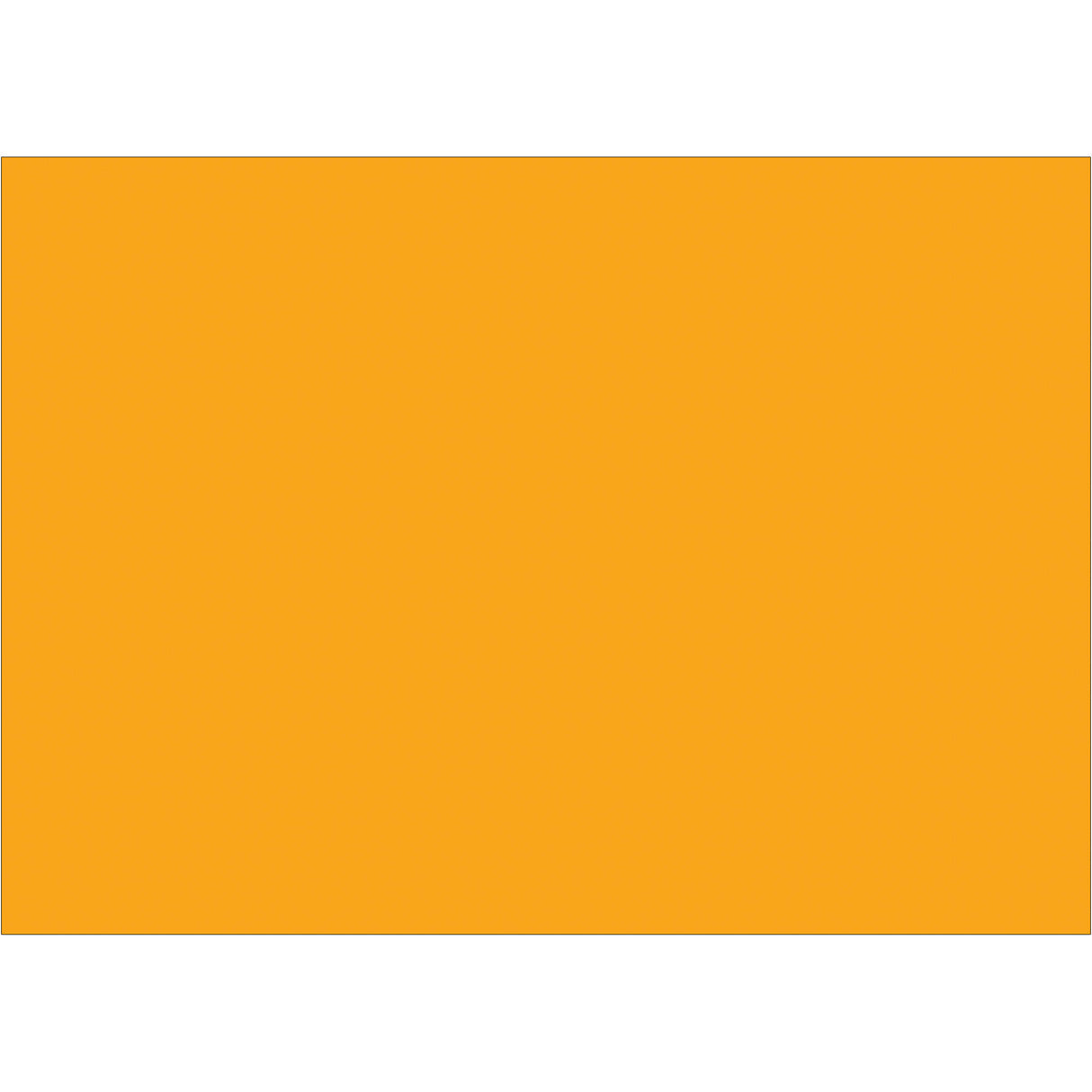 5 x 7" Fluorescent Orange Inventory Rectangle Labels