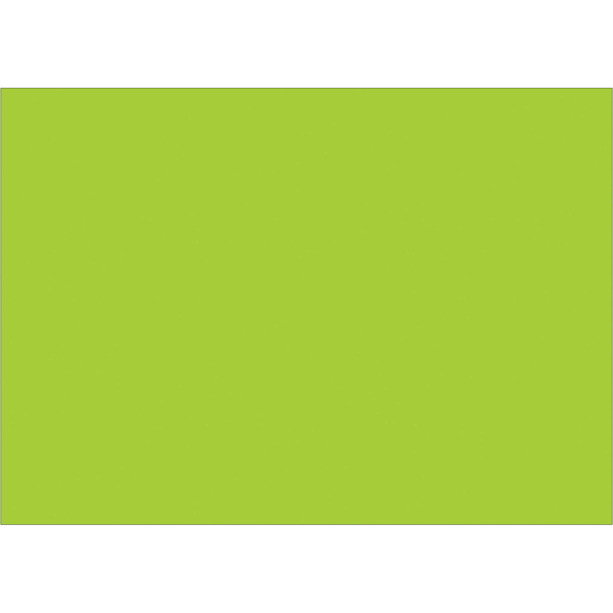 5 x 7" Fluorescent Green Inventory Rectangle Labels