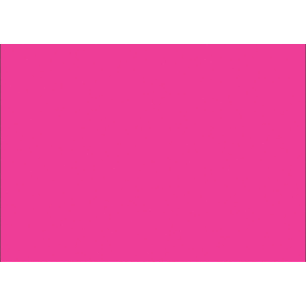 5 x 7" Fluorescent Pink Inventory Rectangle Labels