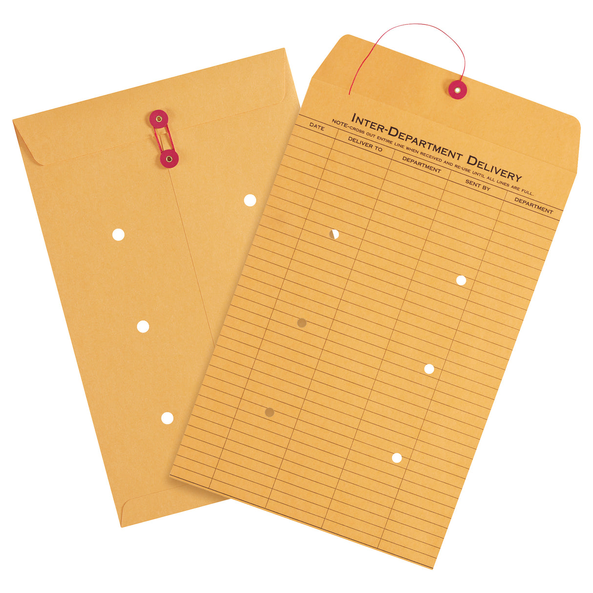 10 x 15" Kraft Inter-Department Envelopes