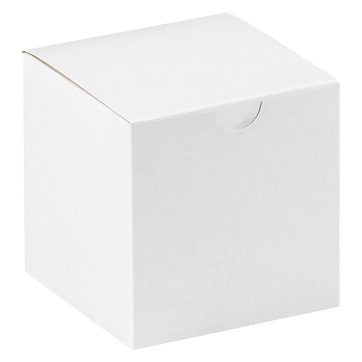 4 x 4 x 4" White Gift Boxes